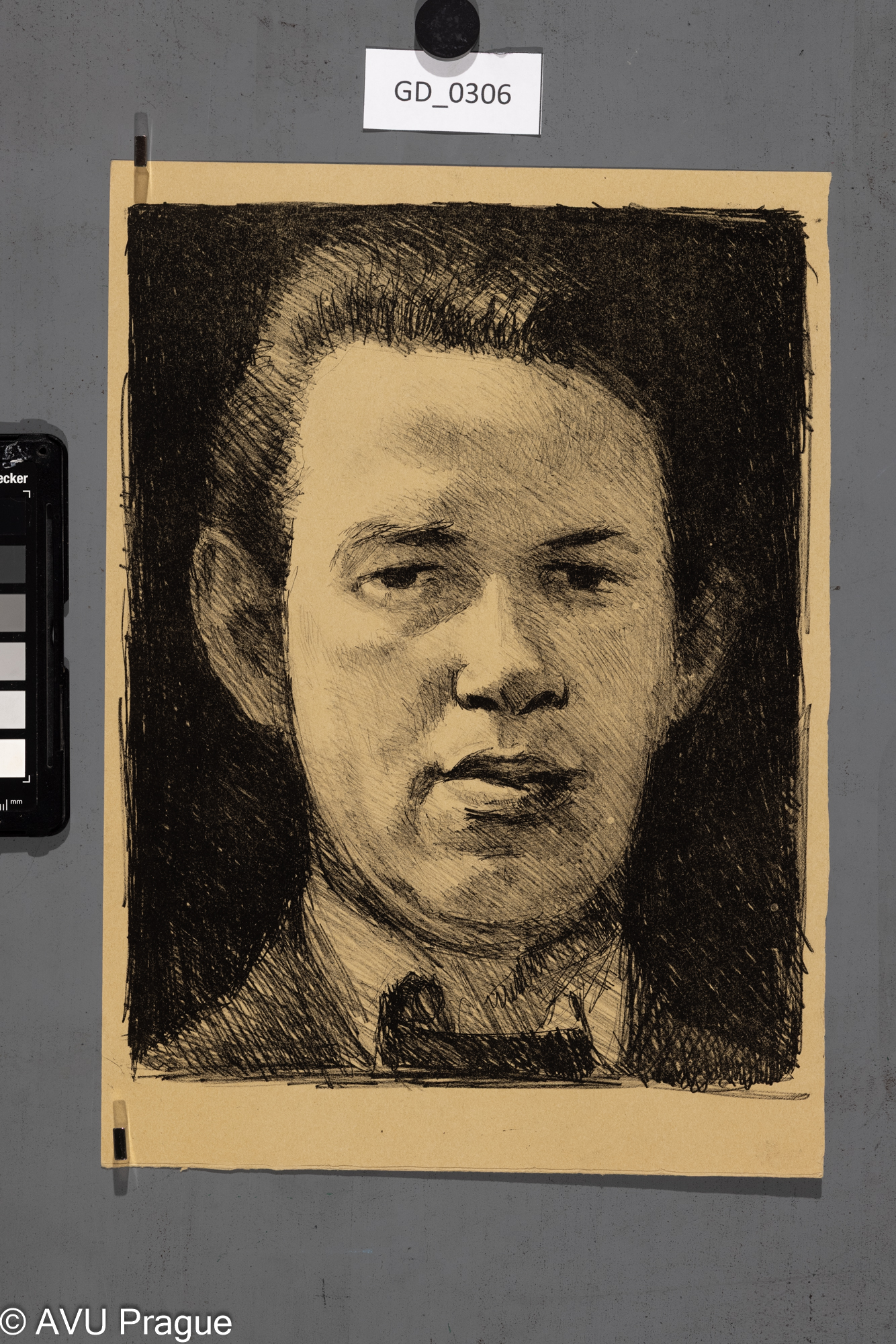 Karel Paták, Oťas Procházka,Litografie, 27,3 x 21, 31,3 x 22,5, Pukl