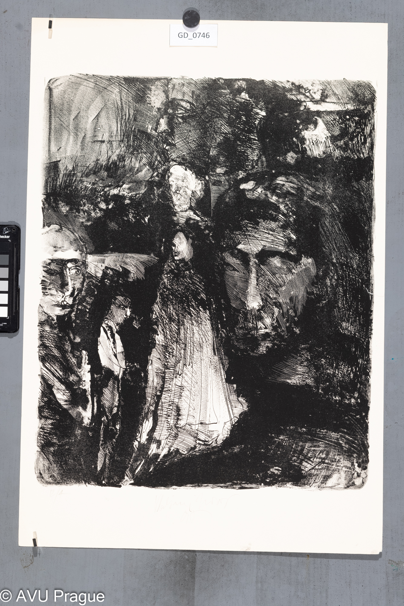 Vladímír ...Figurální kompozice1971Litografie - tuž47,5 x 3961,3 x 41,7