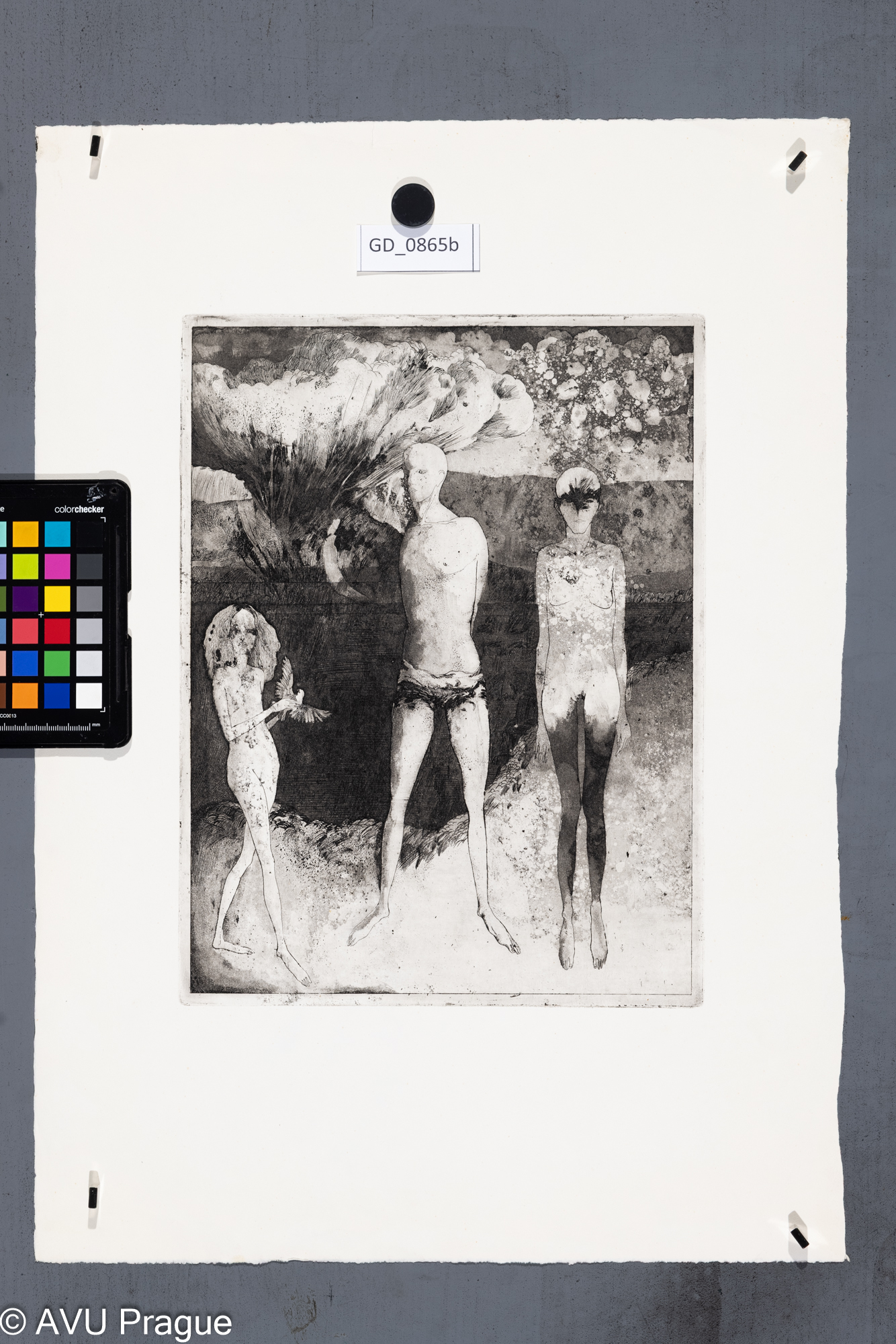 Neurčeno,Figurální kompozice, Lept / akvatinta, 32,2 x 24,4,    53 x 37,5,