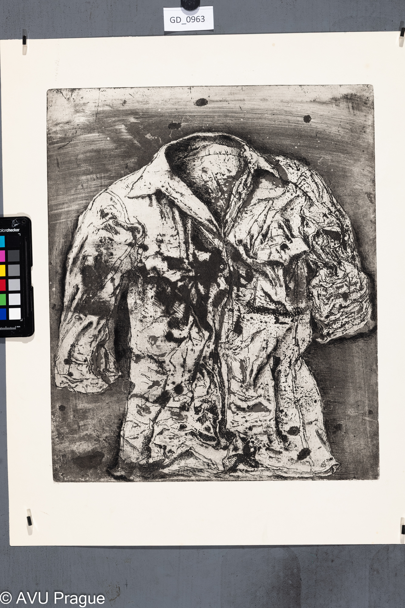 nezjištěno, Košile, Lept / akvatinta, 40,8 x 34, 53 x 43,2