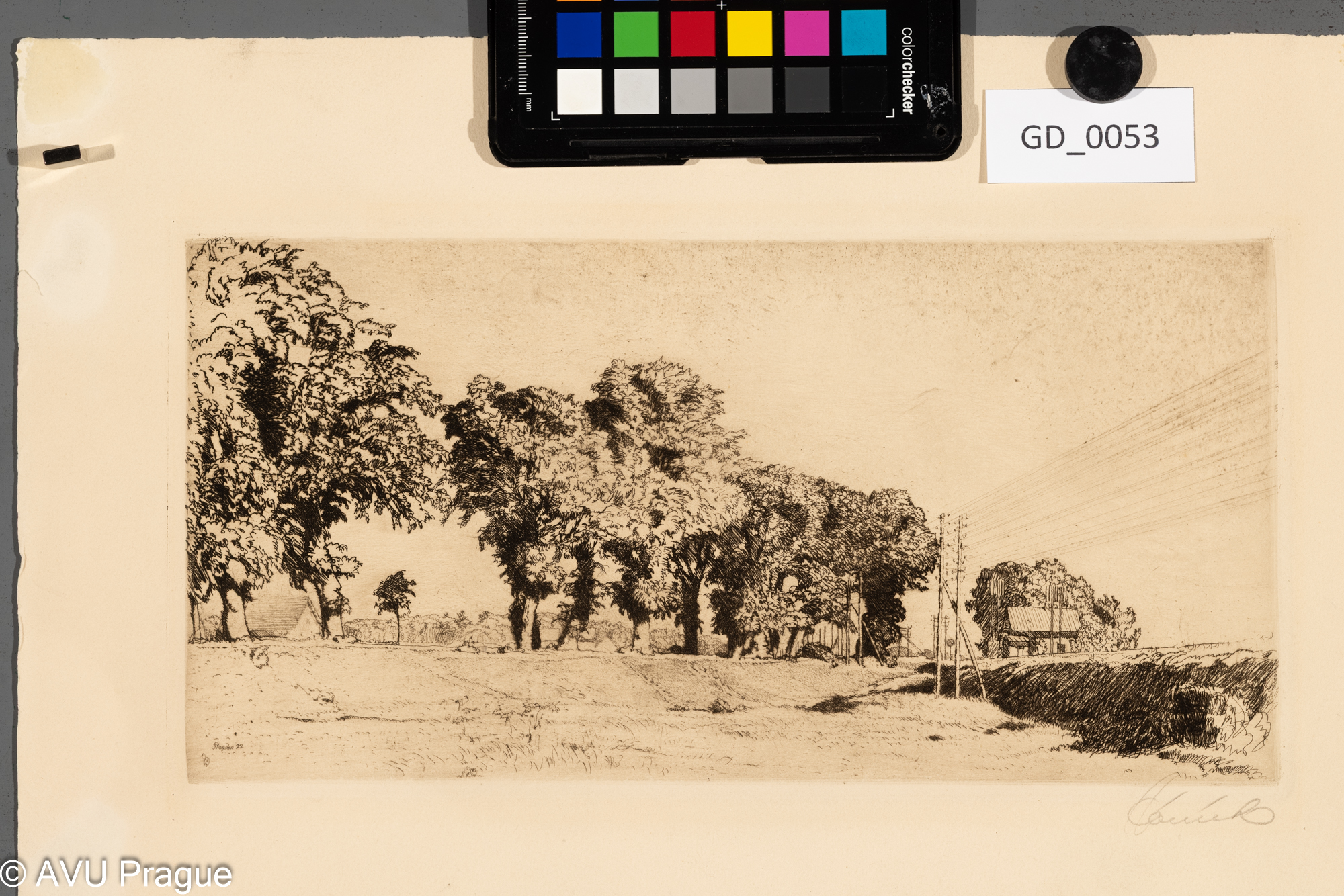 Der Bahnübergang - železniční přejezd