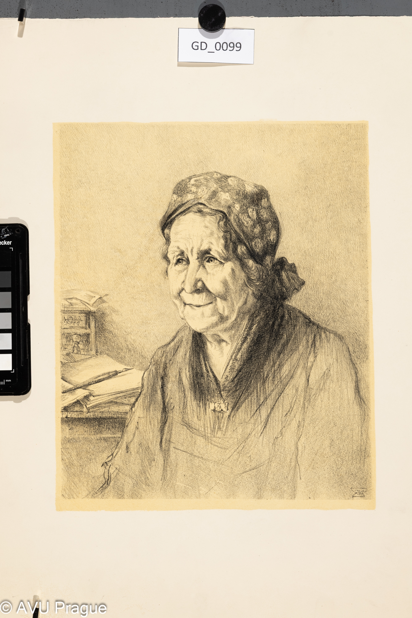 Portrét staré ženy