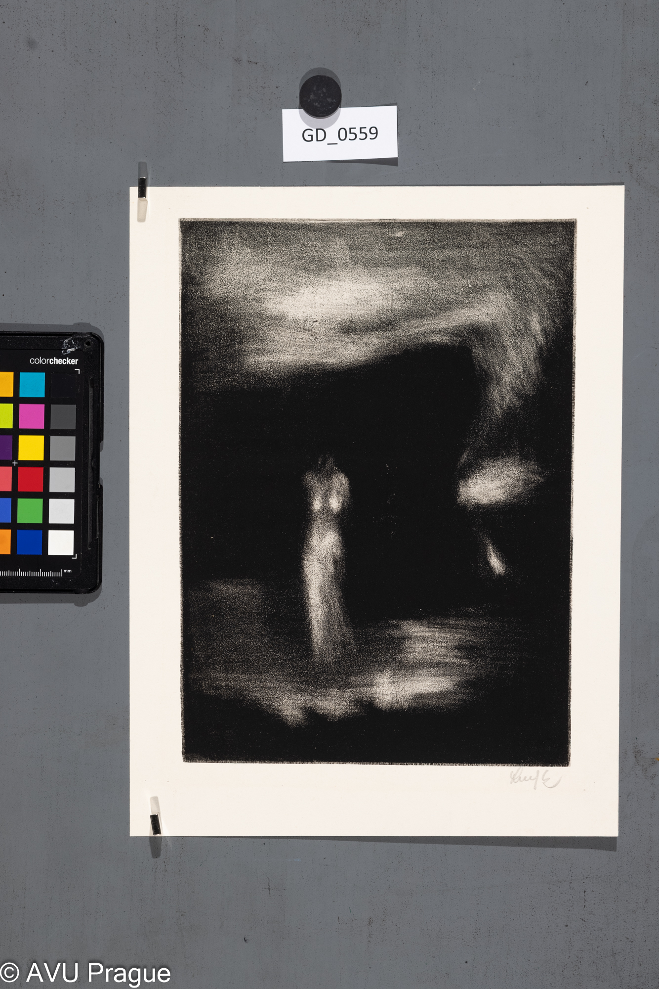 Ženská postava v krajině