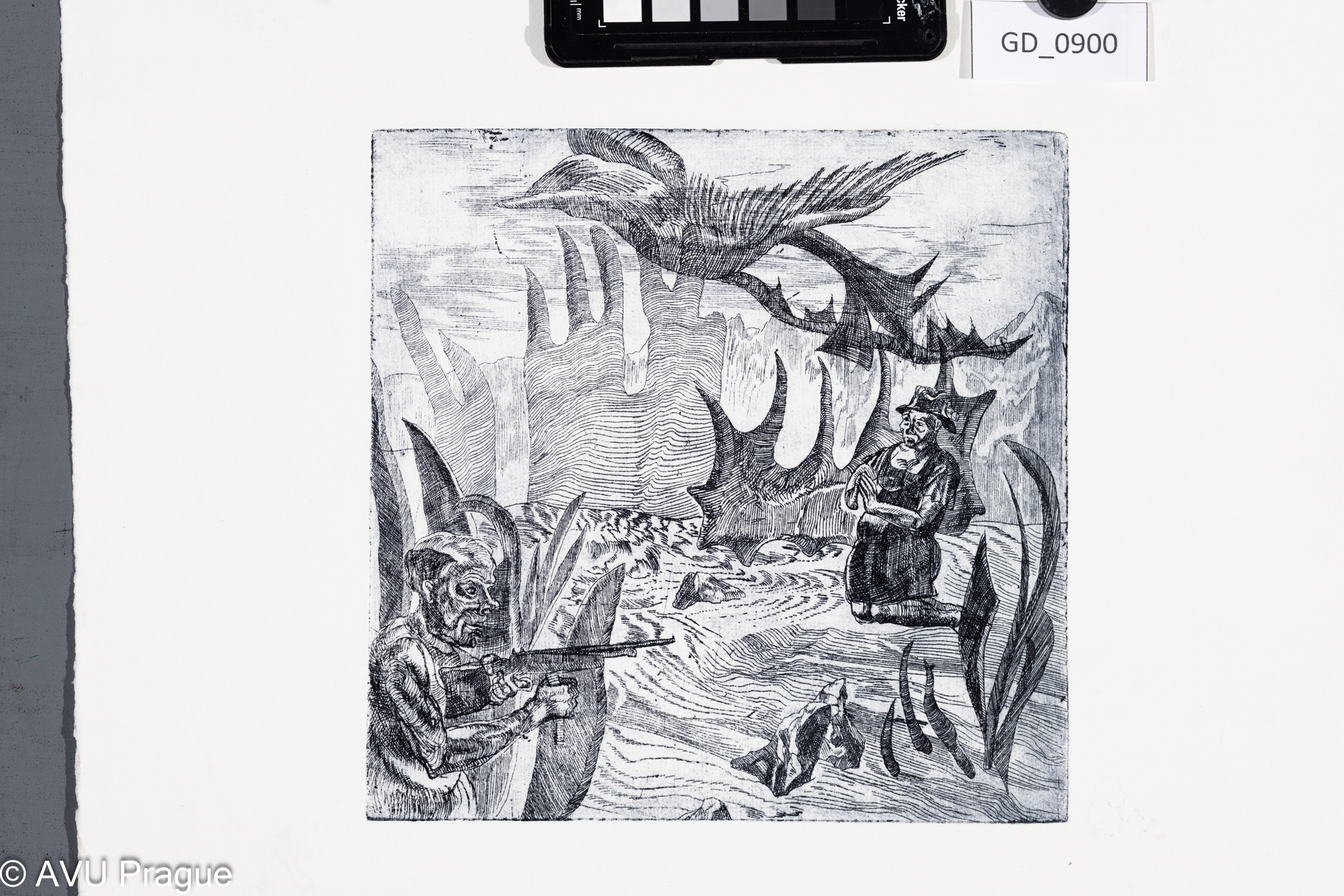 ilustrace_muž s pistolí