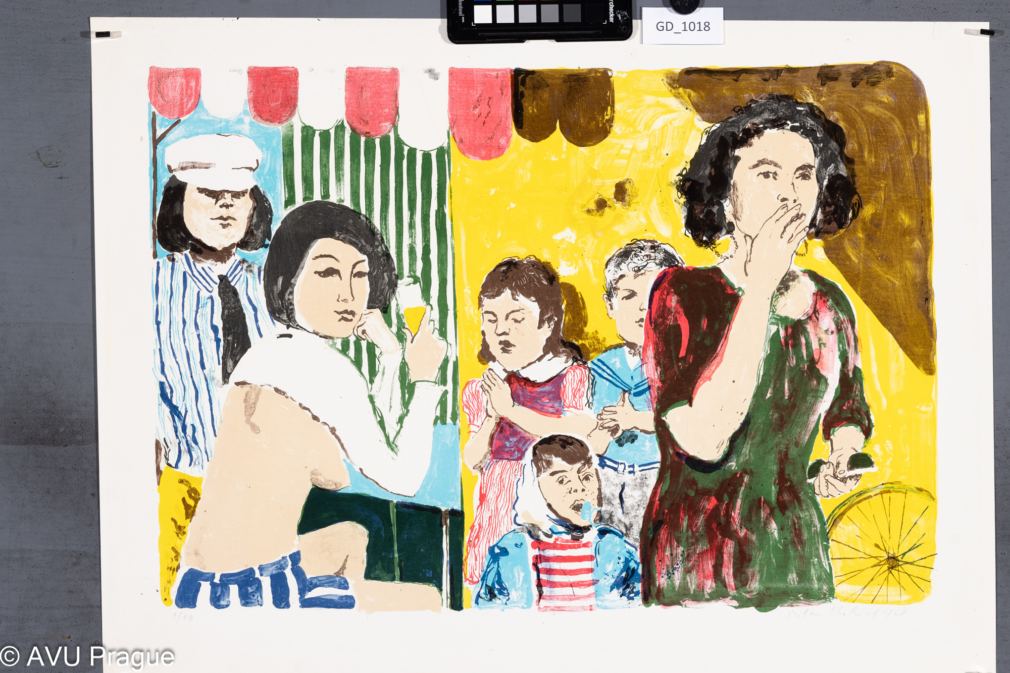 Společnost v létě